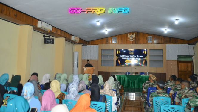 
					Dandim 1304/Gorontalo Pimpin Halal Bihalal dan Doa Bersama Jelang Ramadhan 1446 H