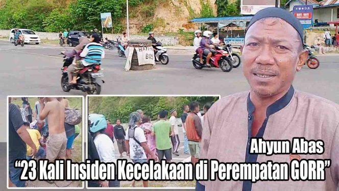 
					23 Kali Insiden Kecelakaan di Perempatan GORR, Warga Desak Pemasangan Traffic Light
