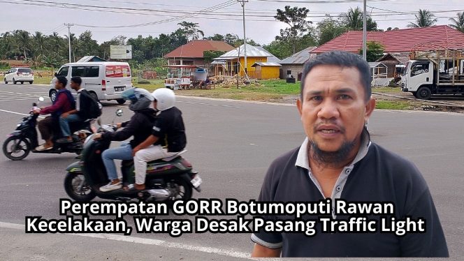 
					Perempatan GORR Botumoputi Rawan Kecelakaan, Warga Desak Pasang Traffic Light  