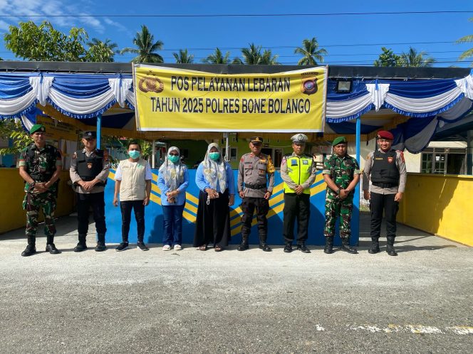 
					Amankan Perayaan Idul Fitri 1446 H, Kodim 1304/Gtl Sinergi bersama Polresta Gorontalo dan Polres Bonebolango