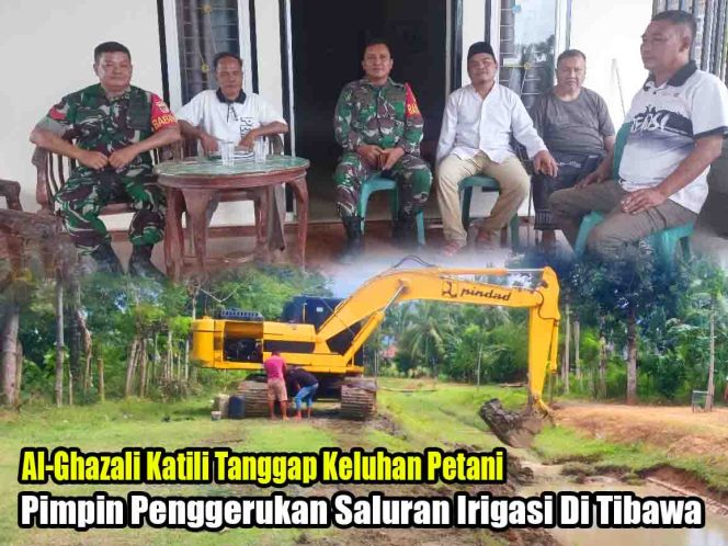 
					Anggota DPRD Kabgor Al-Ghazali Katili Pimpin Rehabilitasi Saluran Irigasi Desa Datahu
