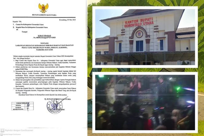 
					Surat Edaran Pemkab Gorut Larang Waria Ikut Serta dalam Hiburan Masyarakat