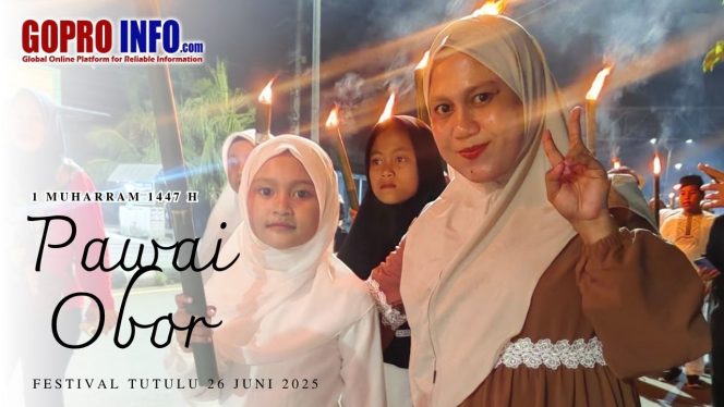 
					Festival Tutulu Sambut 1 Muharram 1447 H, Adila Siswi SDN 10 TIbawa Antusias Ikut Pawai Obor di Isimu