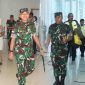 Danrem 133/NW Brigjen TNI Hardo Toga Sambut Kedatangan Pangdam XIII/Merdeka Mayjen TNI Suhardi di Gorontalo