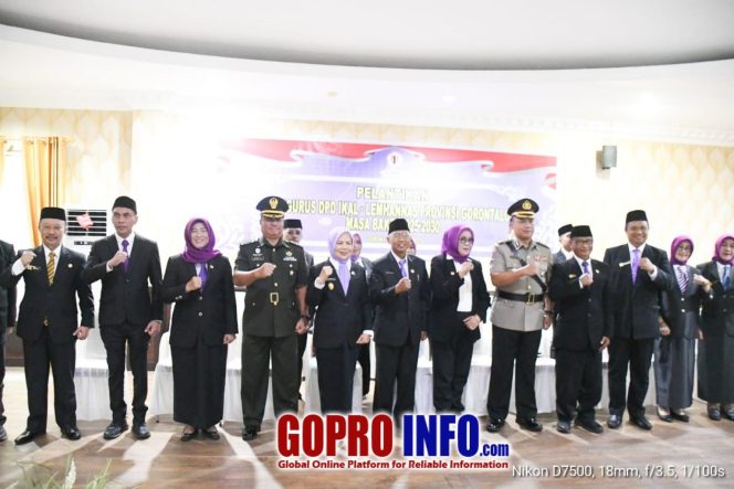 
					Kasipers Kasrem 133/NW Hadiri Pelantikan Ketua DPD IKAL-Lemhanas Gorontalo