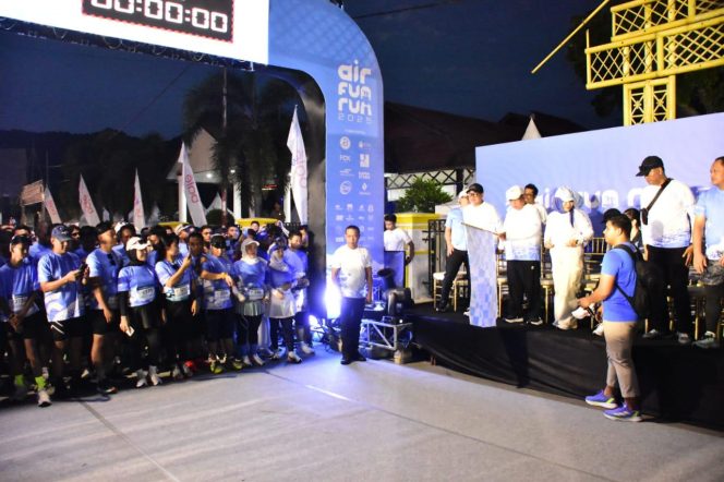 
					Sukseskan Air Fun Run 2025 Dandim 1304/Gorontalo Lepas Atlit Asal Gorontalo   