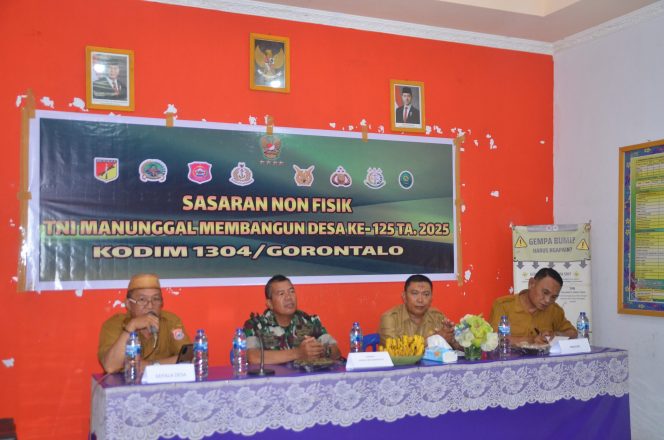 
					Satgas TMMD 1304 Gorontalo Dorong Kemajuan Pertanian Molutabu
