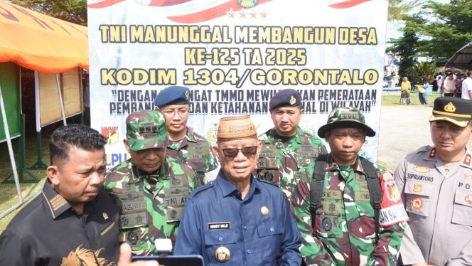 
					Kasrem 133/NW Wakili Danrem di Pembukaan TMMD Ke-125 Kodim 1304/Gorontalo