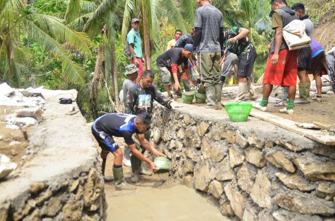 
					Satgas TMMD Ke-125 Kodim 1304/Gorontalo Genjot Pengerjaan Plat Duiker, Capai Progres 40%