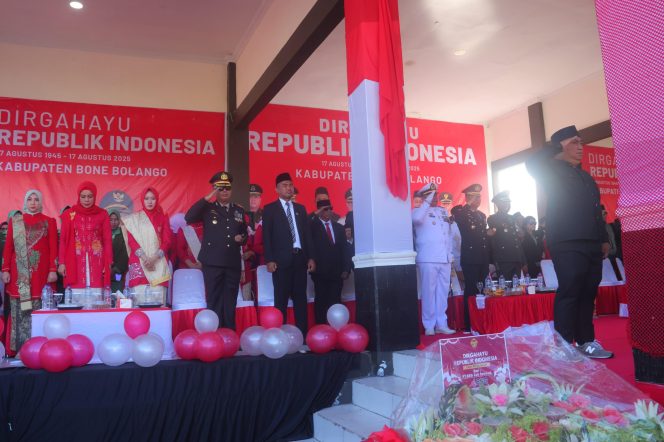 
					Dandim 1304/Gorontalo Hadiri Peringatan HUT ke-80 Kemerdekaan Republik Indonesia   