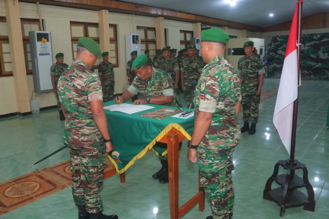 
					Pimpin Upacara Sertijab dan Purna Tugas, Ini Pesan Dandim 1304/Gorontalo Kepada Perwira dan Danramil Jajaran