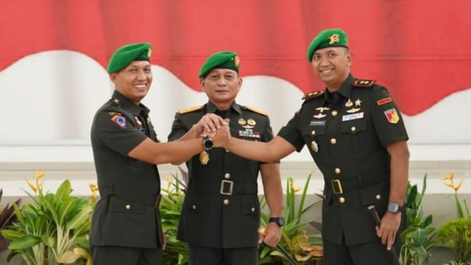 
					Letkol Mukhlis Cahyo Resmi Jabat Komandan Yonif 713/Satya Tama