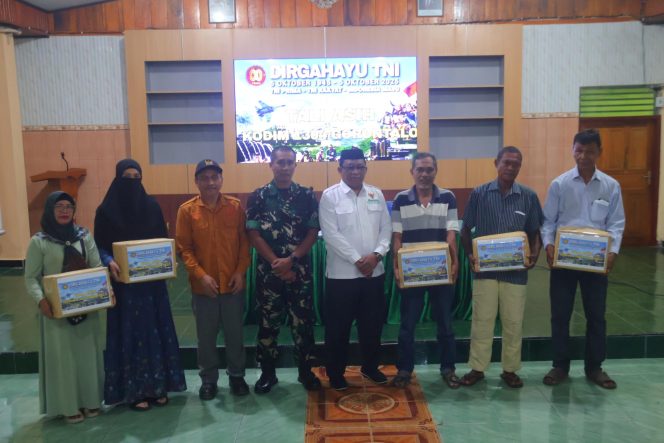 
					Kodim 1304/Gorontalo Gelar Bakti Sosial Jelang HUT TNI Ke-80