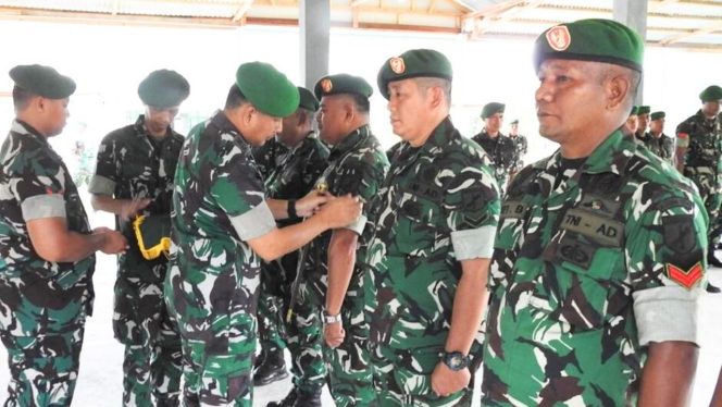 
					Kodim 1314/Gorut Gelar Korprapport, Dua Puluh Personel Naik Pangkat